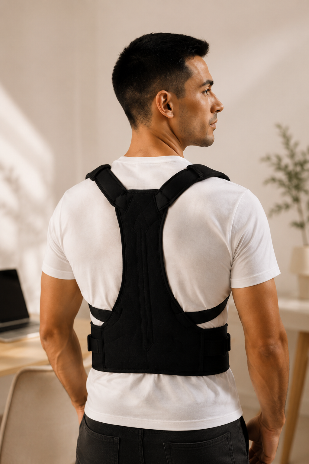 AXIS — Adjustable Posture Corrector worn